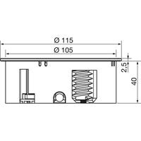 Bachmann 931131 Stekkerdoos Zwart 1 stuk(s) - thumbnail