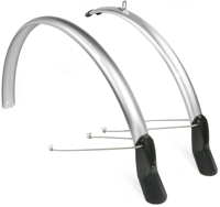 Spatbordset Eurofender Scatto 28" x 51 mm - smoke / titanium - thumbnail