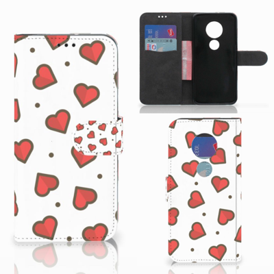 Motorola Moto G7 | G7 Plus | Telefoon Hoesje | Hearts