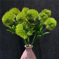 10 stuks kunst bloemen paardebloem kunststof bloem bruiloft huis Valentine decoratie (groen) - thumbnail