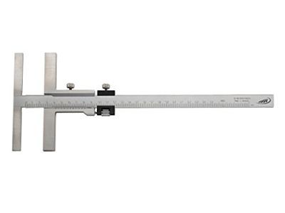 Helios Preisser Aftekenschuifmaat | 250 mm | met fijninstelling | aanslaglengte 135 mm | 1 stuk - 0344502 0344502