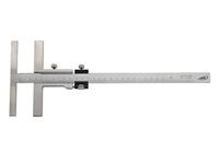 Helios Preisser Aftekenschuifmaat | 250 mm | met fijninstelling | aanslaglengte 135 mm | 1 stuk - 0344502 0344502 - thumbnail