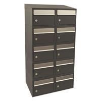 Stoer! Brickset 2-Breed, 5-Hoog Met Dak Antraciet - 40215065_2x5d - thumbnail