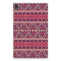 Lenovo Tab P11 | P11 Plus Hippe Hoes Aztec Paars - thumbnail