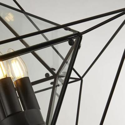 Searchlight Zwarte hanglampDiamond - 7323-3BK