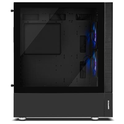 ATX Semi-toren BehuizingNox-Xtreme Hummer Nemesis Zwart - thumbnail