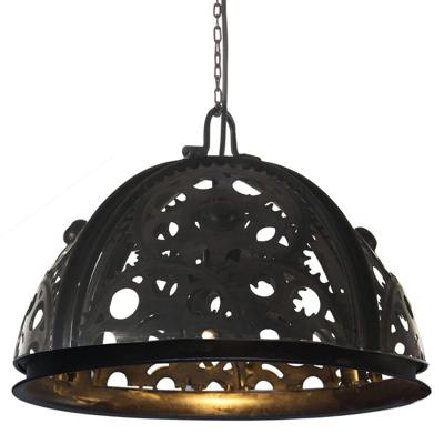 VidaXL Plafondlamp industrieel kettingwiel-ontwerp e27 45 cm