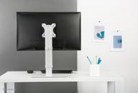 Neomounts FPMA-D890WHITE Monitorvoet Aantal monteerbare displays: 1 Display(s) 25,4 cm (10) - 76,2 cm (30) Wit Kantelbaar, Zwenkbaar - thumbnail
