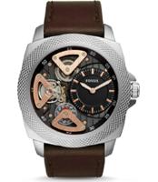 Horlogeband Fossil BQ2206 Leder Bruin 24mm - thumbnail
