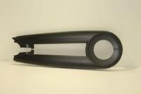 Woerd Kettingkast fit voorplaat zwart mat - thumbnail