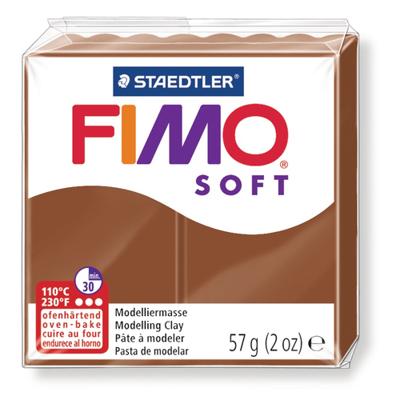 Boetseerklei fimo soft 57 g caramel