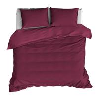 De Witte Lietaer De Witte Lietear dekbedovertrek Olivia Beet Red 240x200/220 - thumbnail