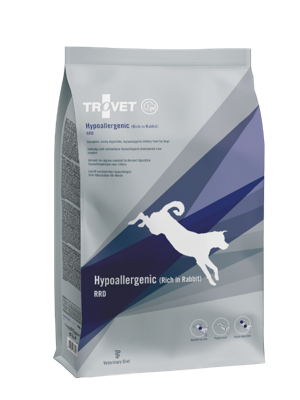 TROVET Hypoallergenic RRD Rabbit - droog hondenvoer - 10kg