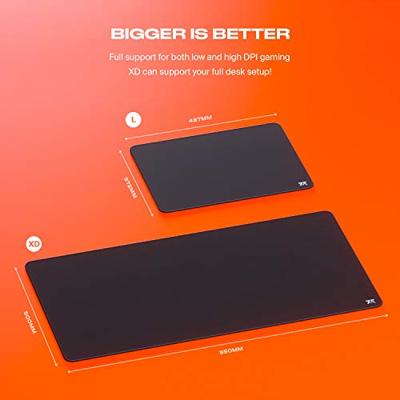 Fnatic Dash L Zwart muismat