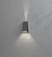 KonstSmide MuurlampImola Square Up - Down antraciet - 7911-370 - thumbnail