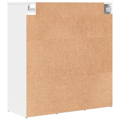 VidaXL Schoenenkast met plank wit 77,5 x 30 x 83,5 cm bewerkt hout