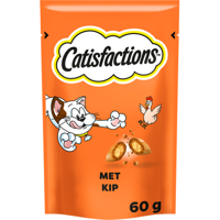 Catisfactions met kip kattensnack 6 x 60 g - thumbnail