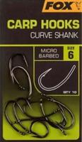 Fox Carp Hooks Curve Shank Short 10st. Size 8 - thumbnail