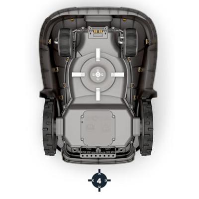 STIGA AUTONOME ROBOTMAAIER, STIGA A500, OPPERVLAKKEN TOT 500 M², WERKT MET GPS-TECHNOLOGIE, HELLINGEN TOT 45% (24°) - thumbnail