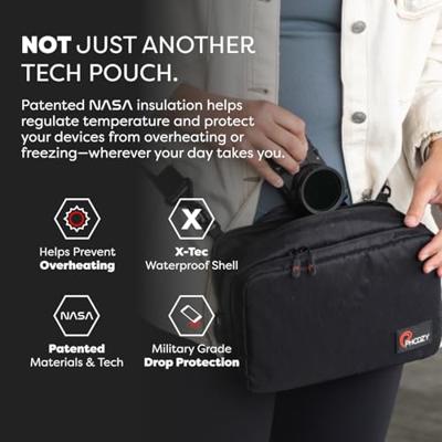 Phoozy TechCapsule accessoires bag - Black