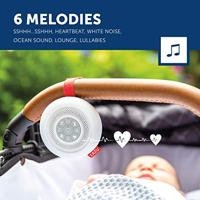 ZAZU Suzy The Baby Soother muziekdoosje - thumbnail