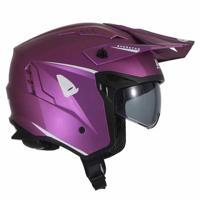 UFO PLAST "sheratan" jethelm helmet sheratan m fuchsia matt - thumbnail