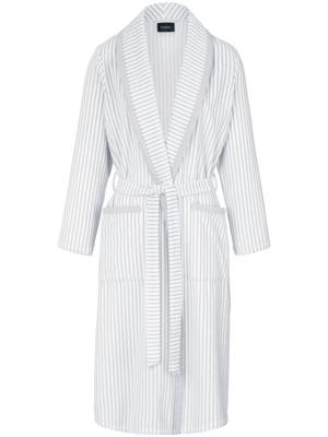 Cawö Cawö Dames Badjas met Sjaalkraag 3423 Silber 44