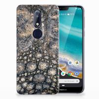 Nokia 7.1 | TPU Hoesje | Krokodillenprint - thumbnail