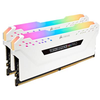 CORSAIR PC-geheugen DDR4 - Vengeance RGB Pro-serie 16 GB - 3200 MHz - CL16 (CMW16GX4M2C3200C16W)
