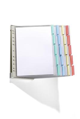 Durable Wandhouder voor bureaustandaard Display-System Wall Rood, Geel, Groen, Blauw 20 x DIN A4 Aantal meegeleverde displaypanels 20 Durable Wandhouder voor bureaustandaard Display-System Wall Rood, Geel, Groen, Blauw 20 x DIN A4 Aantal meegeleverde displaypanels 20