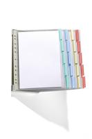 Durable Wandhouder voor bureaustandaard Display-System Wall Rood, Geel, Groen, Blauw 20 x DIN A4 Aantal meegeleverde displaypanels 20 - thumbnail