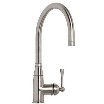 Keukenkraan Plieger Claire 1-Gats met Hoge Uitloop Chroom