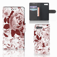 Hoesje Sony Xperia X Compact Watercolor Flowers - thumbnail
