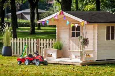 Tuinhek recht 100 cm II Tuindeco - Tuindeco