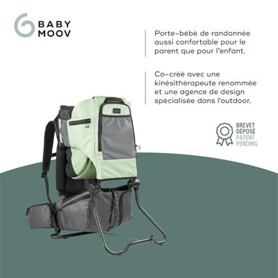 Babydraagzak voor het wandelen MOOV & HIKE BABYMOOV groen