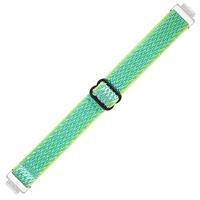 FitBit Inspire 2 & Ace 3 Elastische solo loop nylon bandje - Mint groen - thumbnail