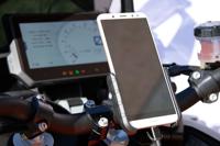 INTERPHONE gsm-houder cell phone holder interph usb bracket sw up to 6.2 - thumbnail