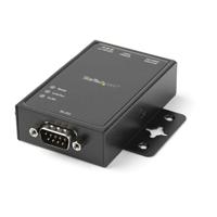 StarTech.com 1-poorts serieel-over-IP Ethernet apparaatserver - RS232 - DIN Rail en oppervlakte monteerbaar - aluminium (NETRS2321P) - thumbnail