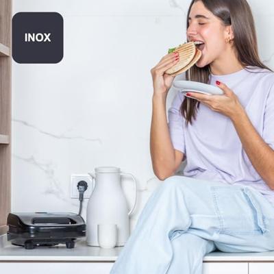 Tosti apparaat Black & Decker BXSA754E 750 W Zwart