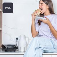 Tosti apparaat Black & Decker BXSA754E 750 W Zwart - thumbnail