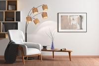 Fischer & Honsel BooglampHyazinthe rotan 5-lichts - 40444 - thumbnail