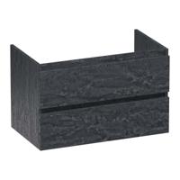 Brauer Joy - Onderkast - 80 cm - met 2 Softclose Lades Greeploos en 1 Sifon Uitsparing - Damascus - thumbnail