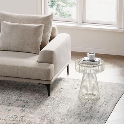 Bijzettafel Lisboa Ø38cm beige Kare Design