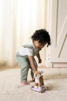 Little Dutch Fairy garden hertje op wielen fsc - thumbnail