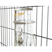 TRIXIE DRINKFLES HONEY&HOPPER GLAS MET SPANVEER / DRAADBEUGEL 125 ML 3 ST - thumbnail