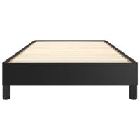 Bedframe kunstleer zwart 100x200 cm - thumbnail