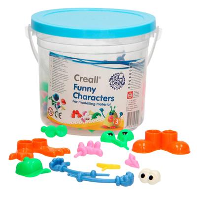 Creall funny characters klei accessoires, 130dlg