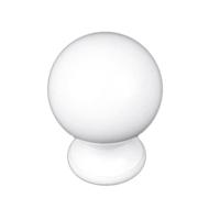 HHD Pro Meubelknop Kasttrekker Bol 725 . 26mm Wit - thumbnail
