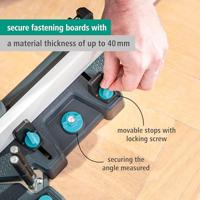 Wolfcraft Zweihaak en verstekbak | PRO | 1 stuk - 6956000 - thumbnail