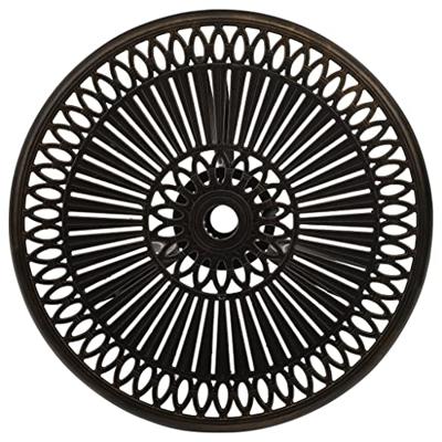 Tuintafel 62x62x65 cm gietaluminium bronskleurig